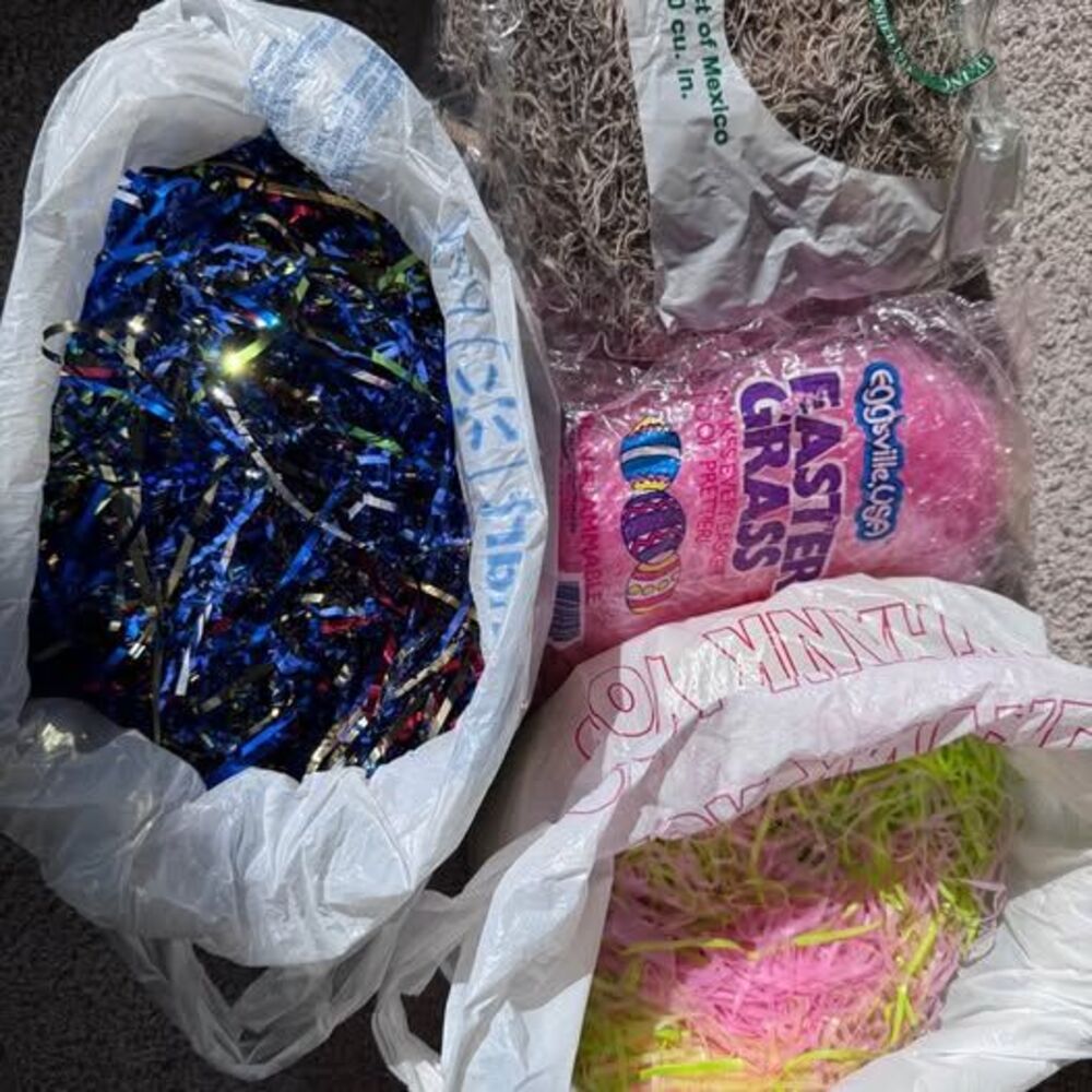 Easter Basket Grass Bundle – Multiple Colors + Filler Set